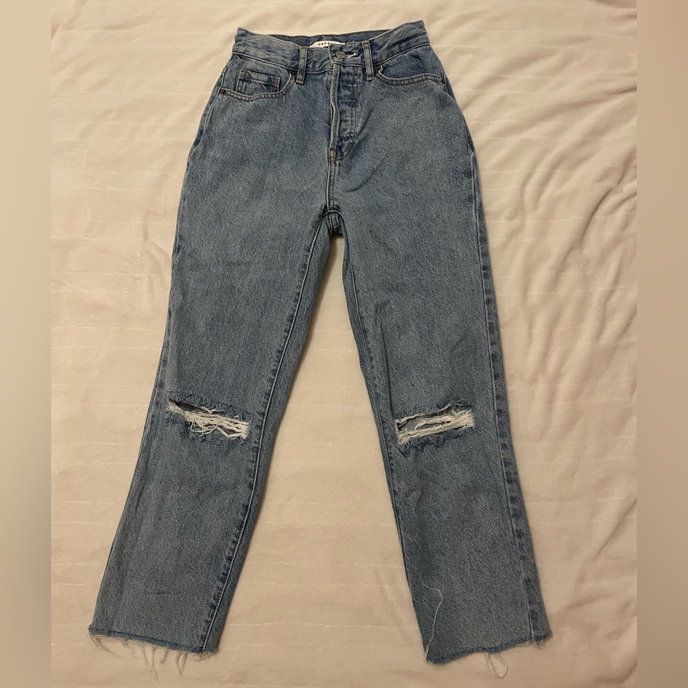 Pacsun High rise straight jeans